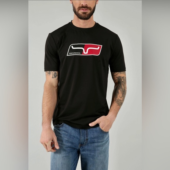 NWT Mens XXL Kimes Ranch Alta Tech Tee Shirt in Black - Picture 1 of 4